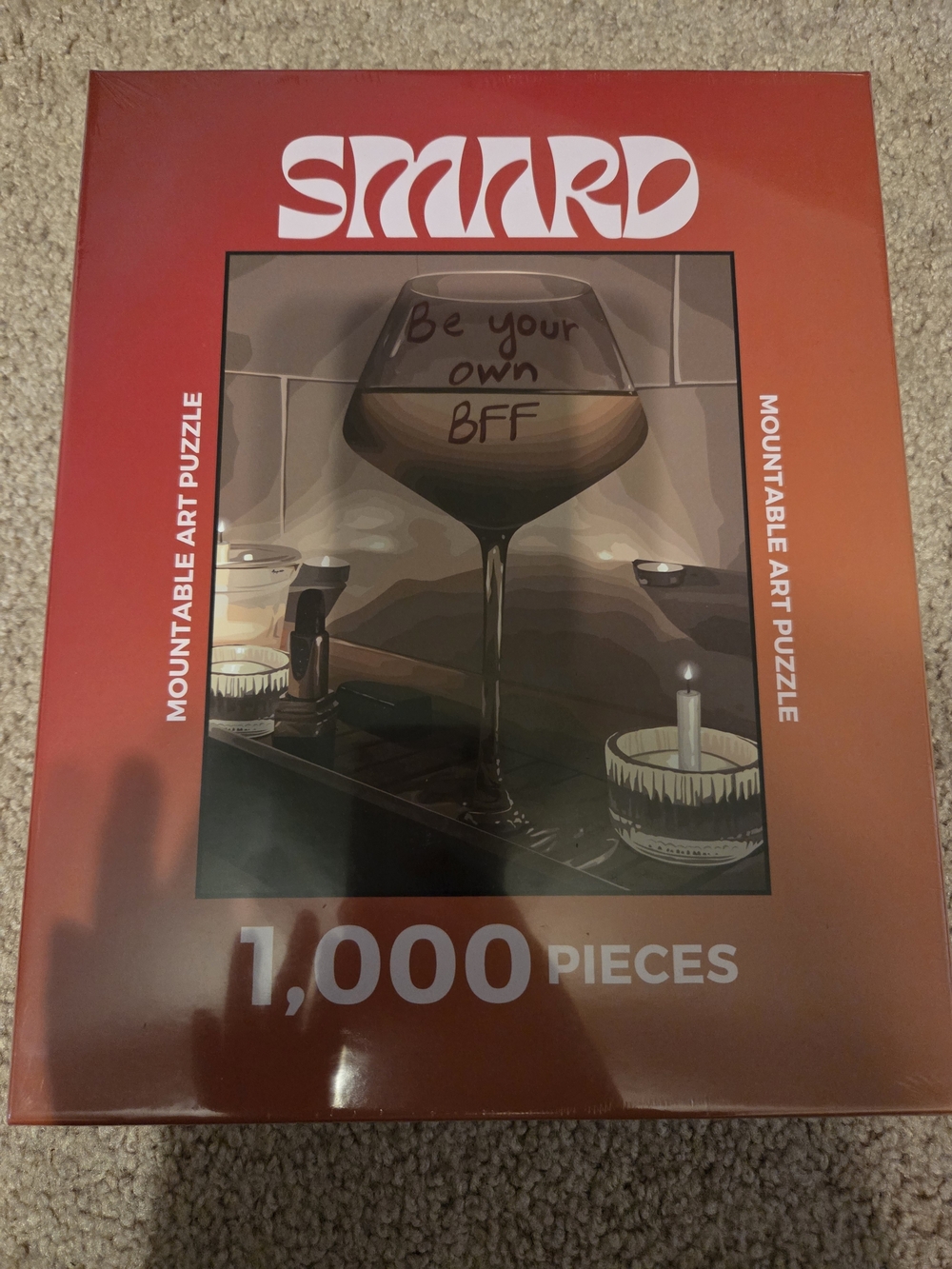 SMARD 1,000 Piece Mountable Art Puzzle
